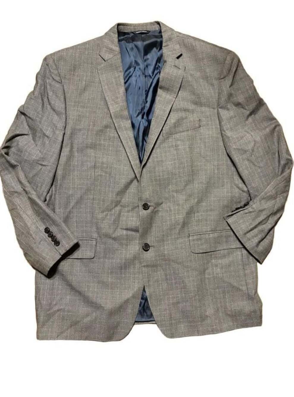 Ralph Lauren Made Expressly for Dillard's Gray Check Wool Silk Sport Coat Blazer